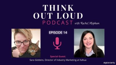 Think Out Loud Podcast Special Guest Sara Giddens Episode 14