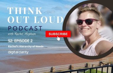 Rachels hierarchy of needs - Think out loud podcast